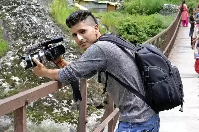 Free download Photographer Male Camera -  free photo or picture to be edited with GIMP online image editor