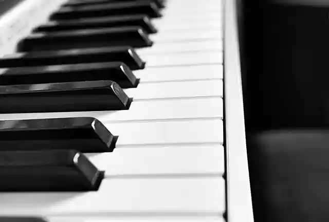 Free download piano keys black and white music free picture to be edited with GIMP free online image editor
