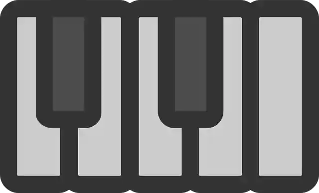 Free download Piano Keys Notes - Free vector graphic on Pixabay free illustration to be edited with GIMP free online image editor