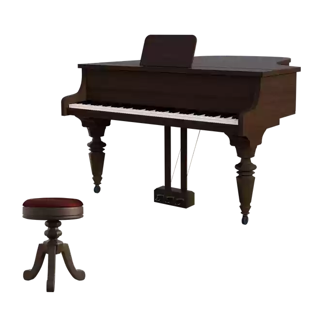 Free download Piano Vintage Stool -  free illustration to be edited with GIMP free online image editor
