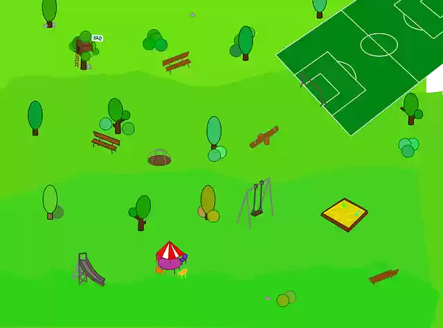 Download gratuito Area Picnic Parco Campo Di Calcio - Grafica vettoriale gratuita su Pixabay Illustrazione gratuita per essere modificata con GIMP editor di immagini online gratuito