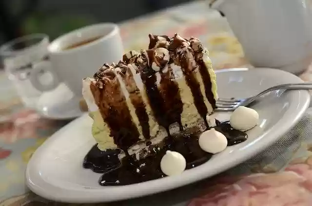 Free download Pie For Breakfast Coffee Candy -  free photo or picture to be edited with GIMP online image editor