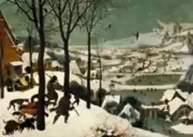 Free download Pieter Bruegel The Elder, Hunters In The Snow free photo or picture to be edited with GIMP online image editor