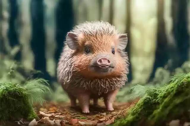 Free download pig piggy ai generated animal free picture to be edited with GIMP free online image editor