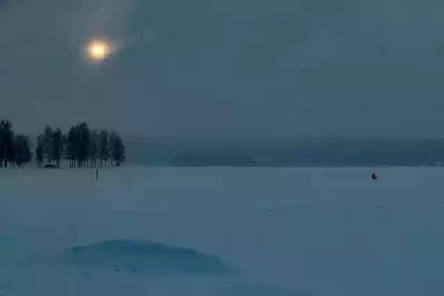 Free download Pilkkijä Ice Landscape -  free photo or picture to be edited with GIMP online image editor