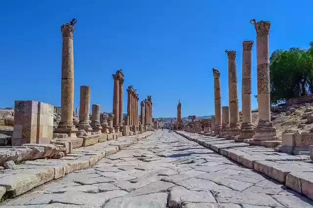 Free download Pillars Colonnade Stone -  free photo or picture to be edited with GIMP online image editor