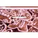 Pink Gingerbread Christmas  screen for extension Chrome web store in OffiDocs Chromium