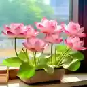 Pink lotus basket wallpaper  screen for extension Chrome web store in OffiDocs Chromium