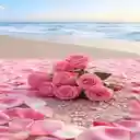 Pink rose bouquet wallpaper  screen for extension Chrome web store in OffiDocs Chromium
