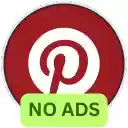 Pinterest Without Ads  screen for extension Chrome web store in OffiDocs Chromium
