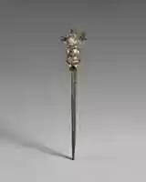 Free download Pin terminating in three eagles heads free photo or picture to be edited with GIMP online image editor