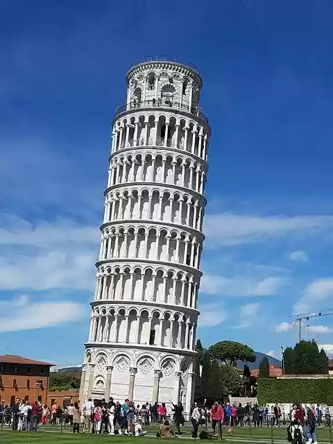 Free download Pisa Tower Leaning -  free photo or picture to be edited with GIMP online image editor