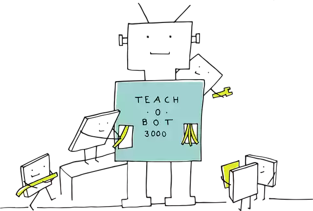 ດາວໂຫຼດຟຣີ Pixel Cells Techbot Teach-O-BotFree graphic vector on Pixabay free illustration to be edited with GIMP online image editor