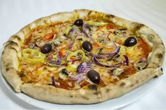 Free download Pizza Vegetarian -  free photo or picture to be edited with GIMP online image editor