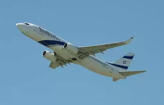 Free download plane boeing 737 800 el al airport free picture to be edited with GIMP free online image editor