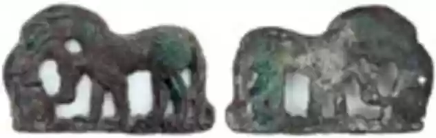 Free download Plaque with Animal Combat Motif free photo or picture to be edited with GIMP online image editor