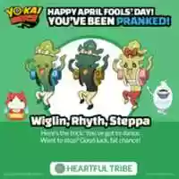 Free download Play Nintendo Yo-Kai-Watch April Fools Cards 2016 free photo or picture to be edited with GIMP online image editor
