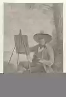 Free download Plein Air Painter at an Easel free photo or picture to be edited with GIMP online image editor