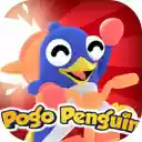 Pogo Penguin Game Compete with friends for the best distance and score!  screen for extension Chrome web store in OffiDocs Chromium