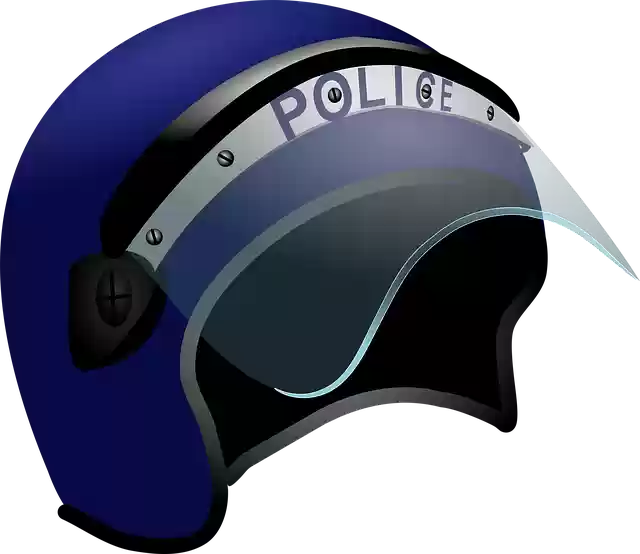 Free download Police Helmet Riot -  free illustration to be edited with GIMP free online image editor