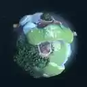 Polygonal Planet Project Live Wallpaper  screen for extension Chrome web store in OffiDocs Chromium