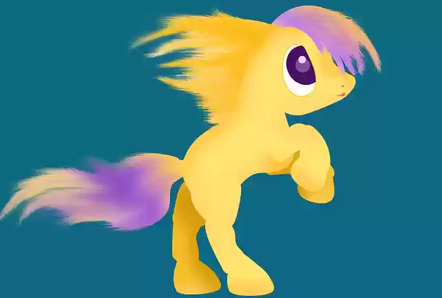 Free download Pony Horse Character -  free illustration to be edited with GIMP free online image editor