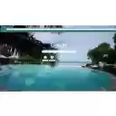 Pool on a island with a sea.  screen for extension Chrome web store in OffiDocs Chromium
