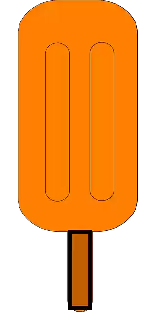 Free download Popsicle Pop Orange - Free vector graphic on Pixabay free illustration to be edited with GIMP free online image editor
