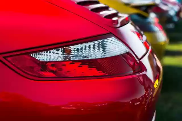 Free download porsche car rear light light free picture to be edited with GIMP free online image editor
