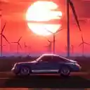 Porsche Windmills Live Wallpaper  screen for extension Chrome web store in OffiDocs Chromium