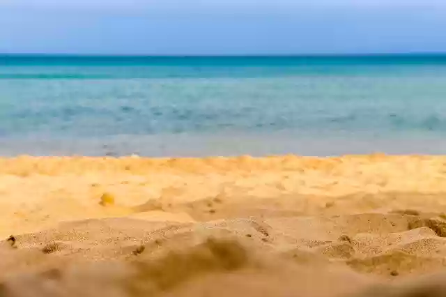 Free download porto santo sand beach sea water free picture to be edited with GIMP free online image editor