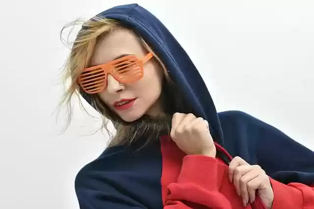 Free download portrait glasses hood young woman free picture to be edited with GIMP free online image editor