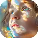 portrait of a beautiful child in a fantasy world  screen for extension Chrome web store in OffiDocs Chromium