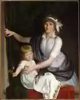 Free download Portrait of a Mother and Child free photo or picture to be edited with GIMP online image editor