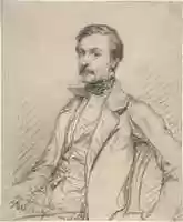 Free download Portrait of a Seated Man, three-quarter view free photo or picture to be edited with GIMP online image editor