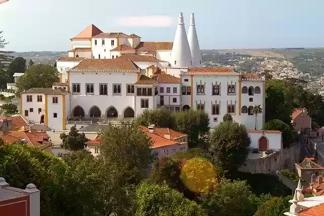 Descarga gratuita Portugal Sintra Castle - foto o imagen gratuita para editar con el editor de imágenes en línea GIMP