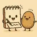 Potato Doodle – Sticky notes that remember where you left them.  screen for extension Chrome web store in OffiDocs Chromium