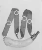 Free download Powder Horn and Wampum Shoulder Belt free photo or picture to be edited with GIMP online image editor