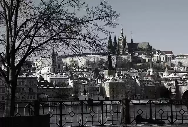 Free download Prague Castle Capital City -  free photo or picture to be edited with GIMP online image editor