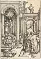 Free download Presentation in in the Temple, from The Life of the Virgin free photo or picture to be edited with GIMP online image editor