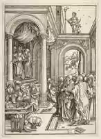 Free download Presentation of the Virgin in the Temple, from The Life of the Virgin free photo or picture to be edited with GIMP online image editor