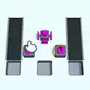 Press Me Arcade Game  screen for extension Chrome web store in OffiDocs Chromium