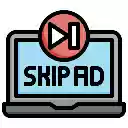 Press skip ad button!  screen for extension Chrome web store in OffiDocs Chromium