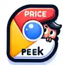 Price Peek  screen for extension Chrome web store in OffiDocs Chromium