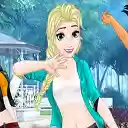 Princess Mannequin Challenge  screen for extension Chrome web store in OffiDocs Chromium