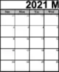 Free download Printable May 2021 Calendar Microsoft Word, Excel or Powerpoint template free to be edited with LibreOffice online or OpenOffice Desktop online