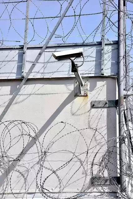 Free download Prison Barbed Wire Camera -  free photo or picture to be edited with GIMP online image editor