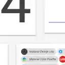PRODUCTIVE New Tab Material Design  screen for extension Chrome web store in OffiDocs Chromium