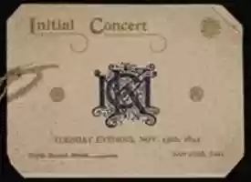 Free download Program for the King Conservatory of Music Initial Concert (November 13, 1894) free photo or picture to be edited with GIMP online image editor