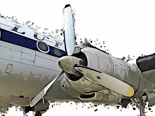 Download gratuito Cartoon Aircraft Aircraft - foto o immagine gratuita da modificare con l'editor di immagini online di GIMP